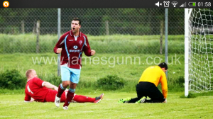 Lukasz scoring v Wick Groats